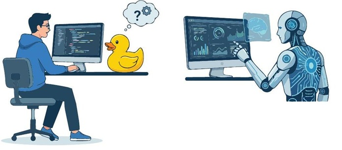 The Relevance of Rubber Duck Debugging in the Age of AI